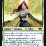 Arwen, Mortal Queen (PRE-193) - Tales of Middle-earth Promos Foil