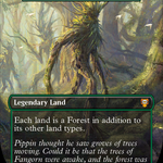 Yavimaya, Cradle of Growth (LTC-377) - Tales of Middle-earth Commander / Fangorn Forest (Borderless)