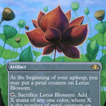 Lotus Blossom (Borderless) (DMR-451) - Dominaria Remastered (Borderless)