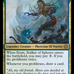 Ezuri, Stalker of Spheres (PPONE-201) - Phyrexia: All Will Be One Promos