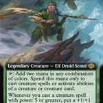Gwenna, Eyes of Gaea (BRO-347) - The Brothers' War: (Extended Art)