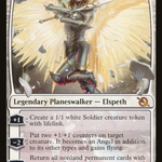 Archangel Elspeth (PPMOM-06P) - March of the Machine Promos