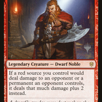 Torbran, Thane of Red Fell (PPELD-147P) - Throne of Eldraine Promos