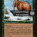 War Mammoth (4BB-286) - Fourth Edition Foreign Black Border