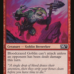 Bloodcrazed Goblin (M11-125) - Magic 2011