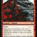 Avalanche Riders (FNM-009) - Friday Night Magic 2004 Foil