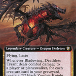 Bladewing, Deathless Tyrant (DMC-085) - Dominaria United Commander: (Extended Art)