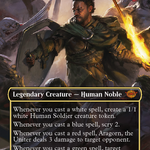 Aragorn, the Uniter (LTR-434) - The Lord of the Rings: Tales of Middle-earth (Borderless)
