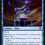 Djinn of the Fountain (DMU-047) - Dominaria United