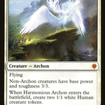 Harmonious Archon (PPELD-17P) - Throne of Eldraine Promos