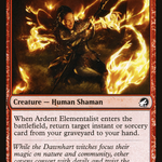 Ardent Elementalist (MID-128) - Innistrad: Midnight Hunt