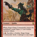 Siege-Gang Commander (DOM-143) - Dominaria