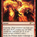 Stoke the Flames (FNM-012) - Friday Night Magic 2014 Foil