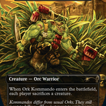 Merciless Executioner (SLD-1025) - Secret Lair Drop / Ork Kommando (Borderless)