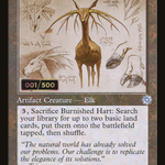 Burnished Hart (BRR-071) - The Brothers' War Retro Artifacts Foil
