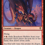 Runehorn Hellkite (C16-020) - Commander 2016