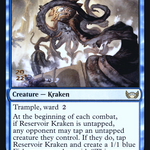 Reservoir Kraken (PRE-56S) - Streets of New Capenna Promos Foil