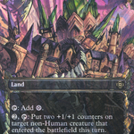 Drannith Ruins (MAT-228) - March of the Machine: The Aftermath: (Showcase) (Borderless) Foil