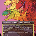 Zacama, Primal Calamity (CMM-691) - Commander Masters (Borderless)