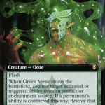 Green Slime (CLB-636) - Commander Legends: Battle for Baldur's Gate: (Extended Art)