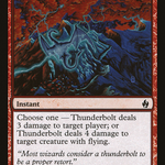 Thunderbolt (PD2-019) - Premium Deck Series: Fire and Lightning Foil