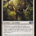 Ajani's Pridemate (M11-003) - Magic 2011