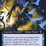 Donal, Herald of Wings (VOC-041) - Crimson Vow Commander: (Extended Art)