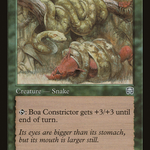 Boa Constrictor (MMQ-231) - Mercadian Masques