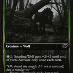 Snarling Wolf (DBL-486) - Innistrad: Double Feature