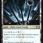 Raffine's Tower (PRE-254S) - Streets of New Capenna Promos Foil