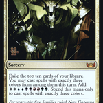 Meeting of the Five (PRE-202) - Streets of New Capenna Promos Foil