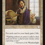 Gerrard's Wisdom (WTH-) - Weatherlight
