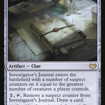 Investigator's Journal (VOW-258) - Innistrad: Crimson Vow