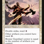 Bronze Guardian (Retro Frame) (BRC-070) - The Brothers' War Commander