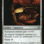 Silver-Inlaid Dagger (ISD-233) - Innistrad