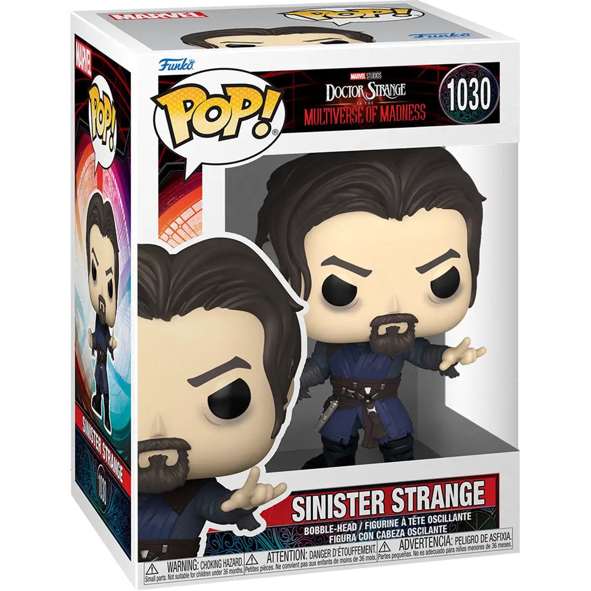 POP! Marvel Studios' Doctor Strange in the Multiverse of Madness - Sinister Strange by THE MIGHTY HOBBY SHOP
