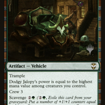 Dodgy Jalopy (PPSNC-058) - New Capenna Commander Promos Foil