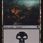 Swamp (GRV-027) - Premium Deck Series: Graveborn Foil