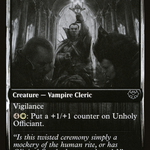 Unholy Officiant (DBL-308) - Innistrad: Double Feature