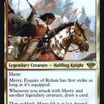 Merry, Esquire of Rohan (PRE-215) - Tales of Middle-earth Promos Foil