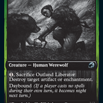Outland Liberator // Frenzied Trapbreaker (DBL-190) - Innistrad: Double Feature: (Double Faced Transform)