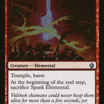 Spark Elemental (PD2-004) - Premium Deck Series: Fire and Lightning Foil