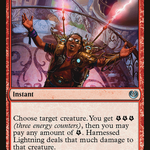 Harnessed Lightning (KLD-117) - Kaladesh