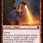 Purifying Dragon (MID-155) - Innistrad: Midnight Hunt