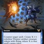 Access Denied (NEC-047) - Neon Dynasty Commander: (Extended Art)