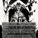 Elesh Norn // The Argent Etchings (MOM-292) - March of the Machine: (Showcase) (Borderless)