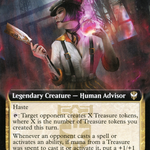Vazi, Keen Negotiator (NCC-110) - New Capenna Commander: (Extended Art)