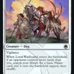 Loyal Warhound (AFR&-23A) - Adventures in the Forgotten Realms Promos Foil