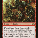 Siege-Gang Commander (EVG-032) - Duel Decks: Elves vs. Goblins Foil