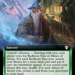 Travel Through Caradhras (LTC-127) - Tales of Middle-earth Commander: (Extended Art)